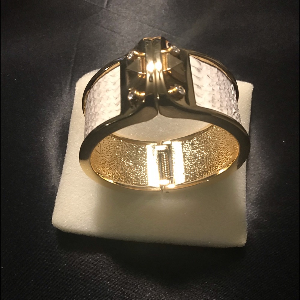 Stella & Dot leather cuff/ brand new